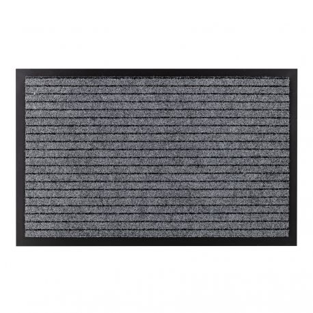 Doormat antislip DURA 2862 outdoor, indoor, gum - grey