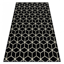 Alfombra de pasillo BCF MORAD Klasyk clásico burdeos
