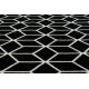 Tapijt BCF BASE Cube 3956 Kubus zwart / ivoor