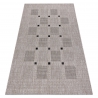 DYWAN SZNURKOWY SIZAL FLOORLUX 20079 srebrny / czarny