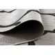 Covor sisal Floorlux 20608 marocani trellis argintiu si negru
