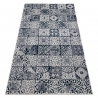 Dywan HEOS 78586 krem / niebieski PATCHWORK