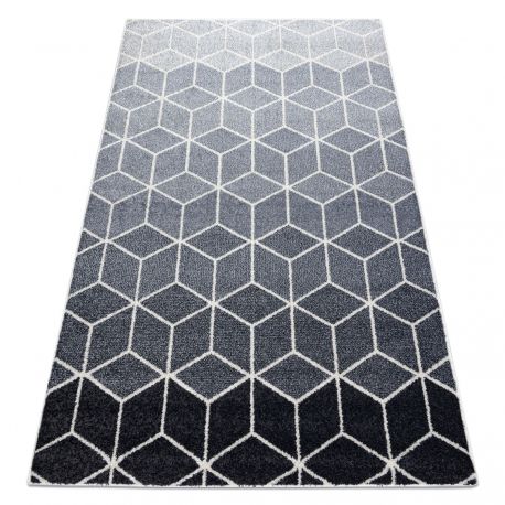 Carpet HEOS 78590 cream / silver / anthracite CUBE