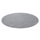Sisal tapijt SISAL LOFT 21198 ROND BOHO ivoor/zilver/grijskleuring