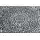 Tappeto ANTIKA 119 tek, azteco moderno, lavabile - grigio