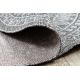 Teppich SISAL LOFT 21207 Rosette BOHO Kreis elfenbein/silber/grau