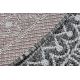 Teppich SISAL LOFT 21207 Rosette BOHO Kreis elfenbein/silber/grau