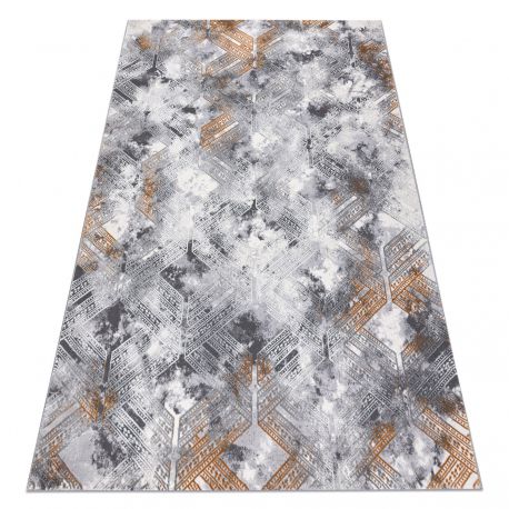 Carpet anti-slip RUMBA 1897 single colour gum dark grey
