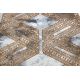 Carpet OPERA 0A006A C90 62 Diamonds, vintage - structural two levels of fleece cooper / grey