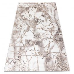 Alfombra FUN Polar para niños calles, bosque, crema