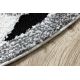 ANTIKA carpet 123 tek, modern ornament, washable - blue