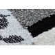 ANTIKA carpet 123 tek, modern ornament, washable - blue