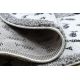 ANTIKA alfombra 123 tek, adorno sunset, lavable - gris 