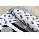 ANTIKA carpet 123 tek, modern ornament, washable - blue