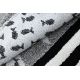 ANTIKA carpet 123 tek, modern ornament, washable - blue