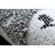 ANTIKA carpet 123 tek, modern ornament, washable - blue