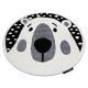 Covor ANTIKA 117 tek, ornament modern, lavabil - gri / grafit