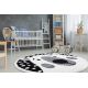 Covor ANTIKA 117 tek, ornament modern, lavabil - gri / grafit