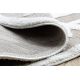 ANTIKA alfombra 109 tek, patchwork moderno, griego lavable - beige / gris 