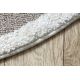 Covor ANTIKA 125 tek, cadru modern, lavabil grecesc - bej / gri