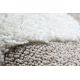 ANTIKA alfombra 125 tek, marco moderno, griego lavable - beige / gris 