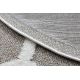 Covor ANTIKA 125 tek, cadru modern, lavabil grecesc - bej / gri