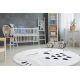 ANTIKA 124 tek rug, modern geometric washable - beige / blue