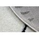 ANTIKA 124 tek rug, modern geometric washable - beige / blue
