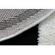 ANTIKA alfombra 122 tek, moderno, griego lavable - marfil / gris 