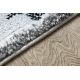 Сучасний дитячий килим JOY Walrus, Морж для дітей - структурний дворівневий флісовий сірий / кремовий
