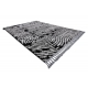 Carpet MAROC G8499 black / white Fringe Berber Moroccan shaggy