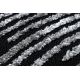 Szőnyeg MAROC G8499 fekete / fehér Rojt Berber shaggy