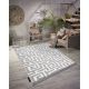 ANTIKA alfombra 24 tek, moderno flores, hojas lavable - terracota
