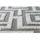ANTIKA alfombra 24 tek, moderno flores, hojas lavable - terracota
