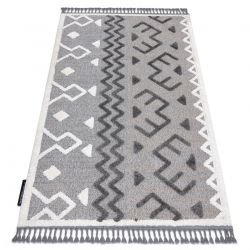 Covor ANTIKA 118 tek, aztec modern, lavabil - gri