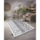 ANTIKA alfombra 118 tek, azteca, lavable - gris 