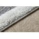 ANTIKA alfombra 118 tek, azteca, lavable - gris 