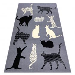 Teppich Teppichboden EXCELLENCE grau 109 eben, Melange