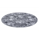 Carpet CONCRETE circle grey