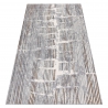 Dywan OPERA 0W9774 C90 54 Abstrakcja - Strukturalny, dwa poziomy runa szary / kość słoniowa
