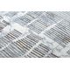 Teppich OPERA 0W9774 C90 54 Abstraktion - Strukturell zwei Ebenen aus Vlies grau / elfenbein 