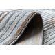 Teppich OPERA 0W9774 C90 54 Abstraktion - Strukturell zwei Ebenen aus Vlies grau / elfenbein 