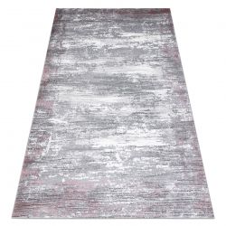 Teppich SILVER Kreis PIŁKA Fußball schwarz - weiß