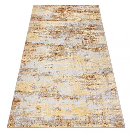 Modern carpet TULS structural, fringe 51324 Vintage, frame ivory / grey 