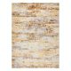 Modern carpet TULS structural, fringe 51324 Vintage, frame ivory / grey 