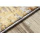 Modern carpet TULS structural, fringe 51324 Vintage, frame ivory / grey 
