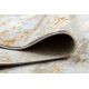 Modern carpet TULS structural, fringe 51324 Vintage, frame ivory / grey 