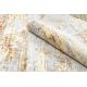 Modern carpet TULS structural, fringe 51324 Vintage, frame ivory / grey 