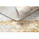 Modern carpet TULS structural, fringe 51324 Vintage, frame ivory / grey 