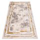 Alfombra TULS estructural, franjas 51325 mezcla marfil / gris 
